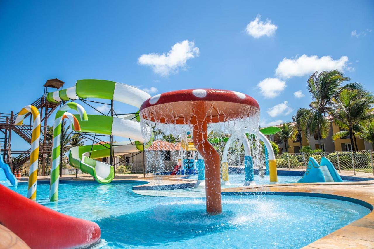Jangadeiro Praia Hotel Resort - Parque Aquatico E Pe Na Areia Aquiraz Esterno foto