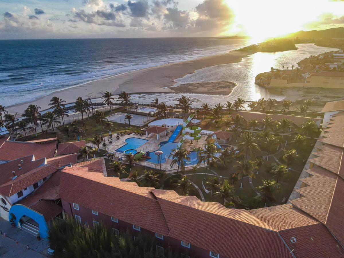 Jangadeiro Praia Hotel Resort - Parque Aquatico E Pe Na Areia Aquiraz Esterno foto