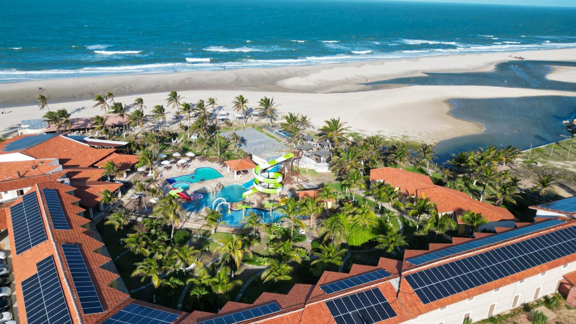 Jangadeiro Praia Hotel Resort - Parque Aquatico E Pe Na Areia Aquiraz Esterno foto
