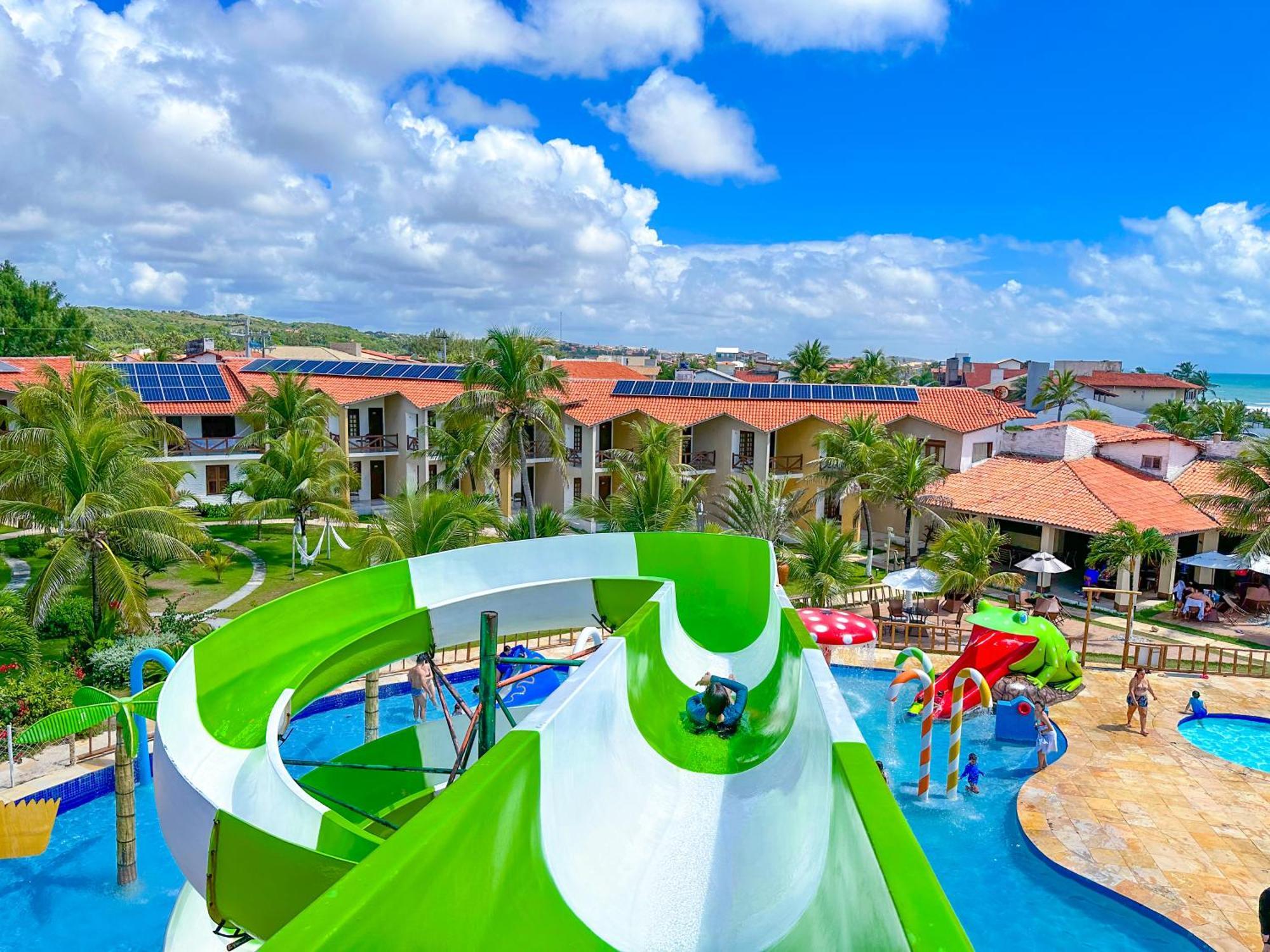 Jangadeiro Praia Hotel Resort - Parque Aquatico E Pe Na Areia Aquiraz Esterno foto