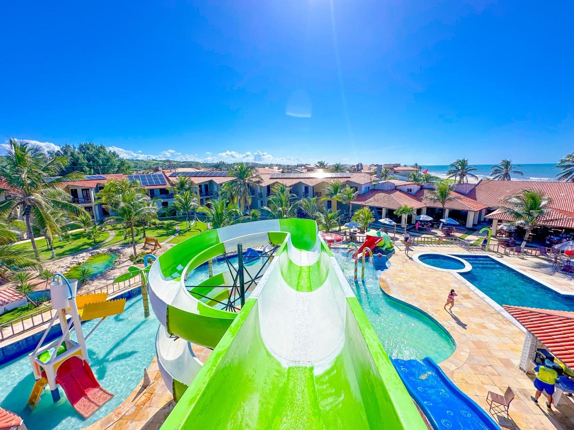 Jangadeiro Praia Hotel Resort - Parque Aquatico E Pe Na Areia Aquiraz Esterno foto